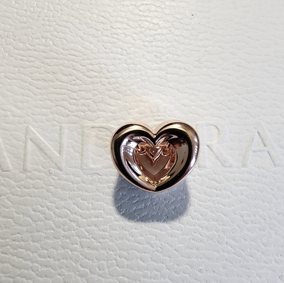 Pandora Radiant Heart & Floating Stone Charm - Picture 3 of 4